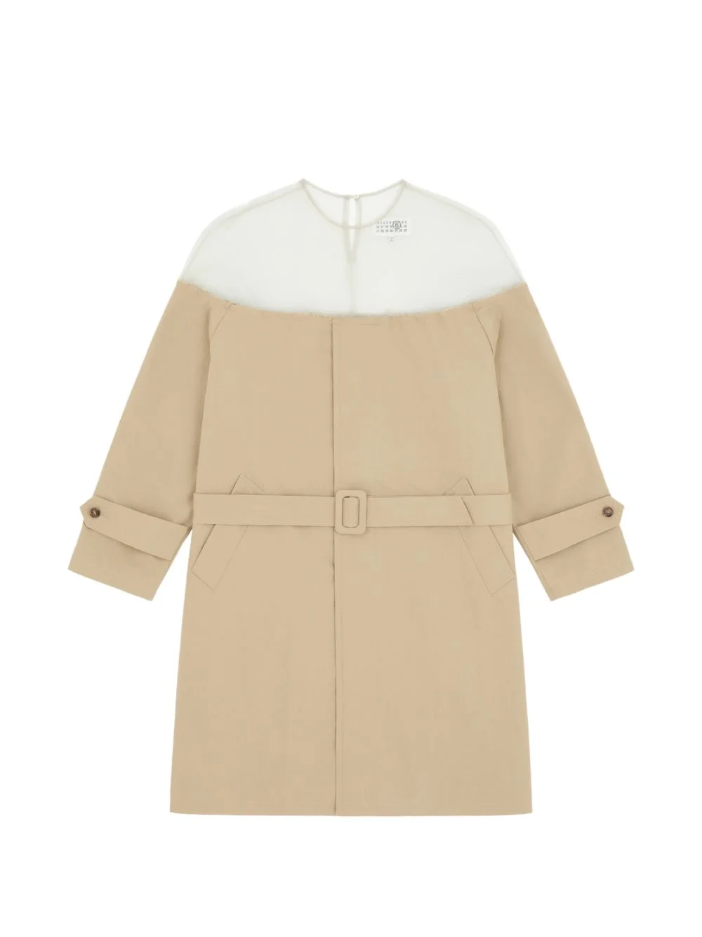 long-sleeves midi dress - 1