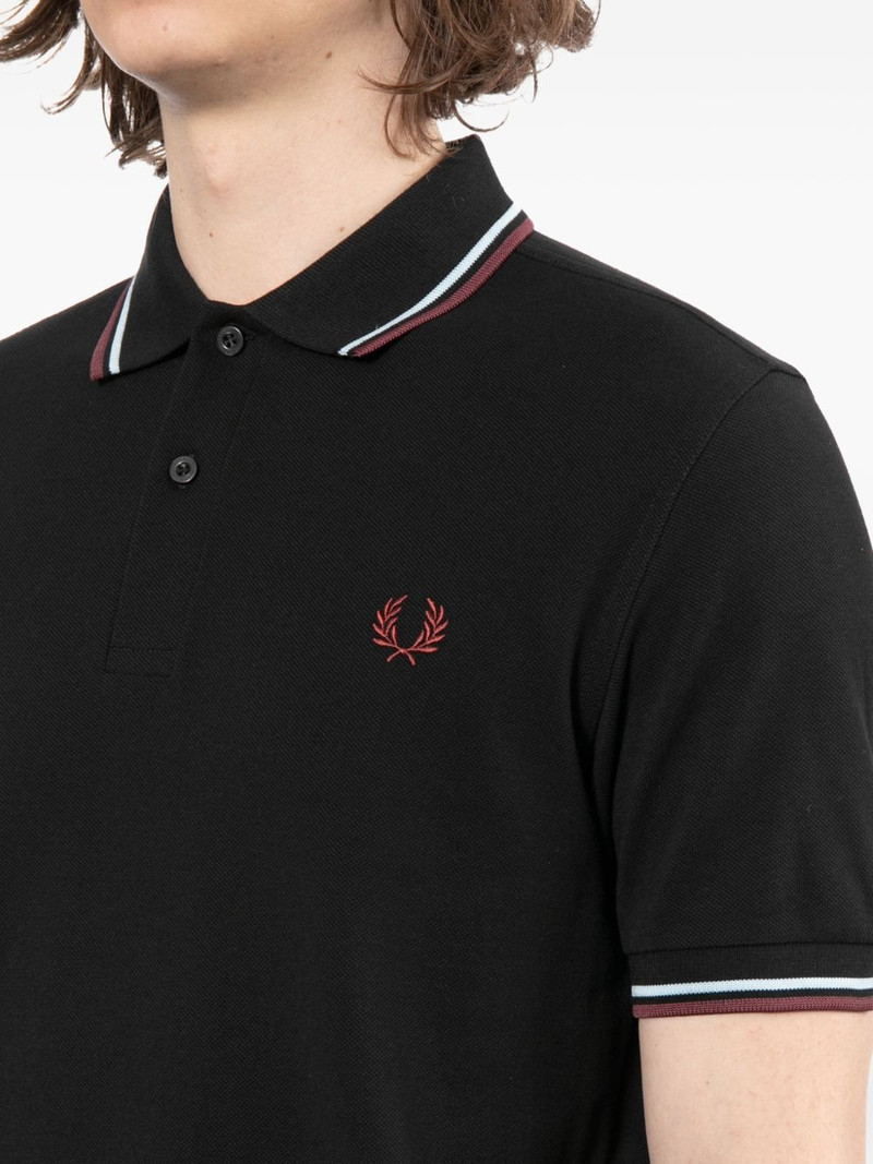laurel-wreath short-sleeve polo shirt 5