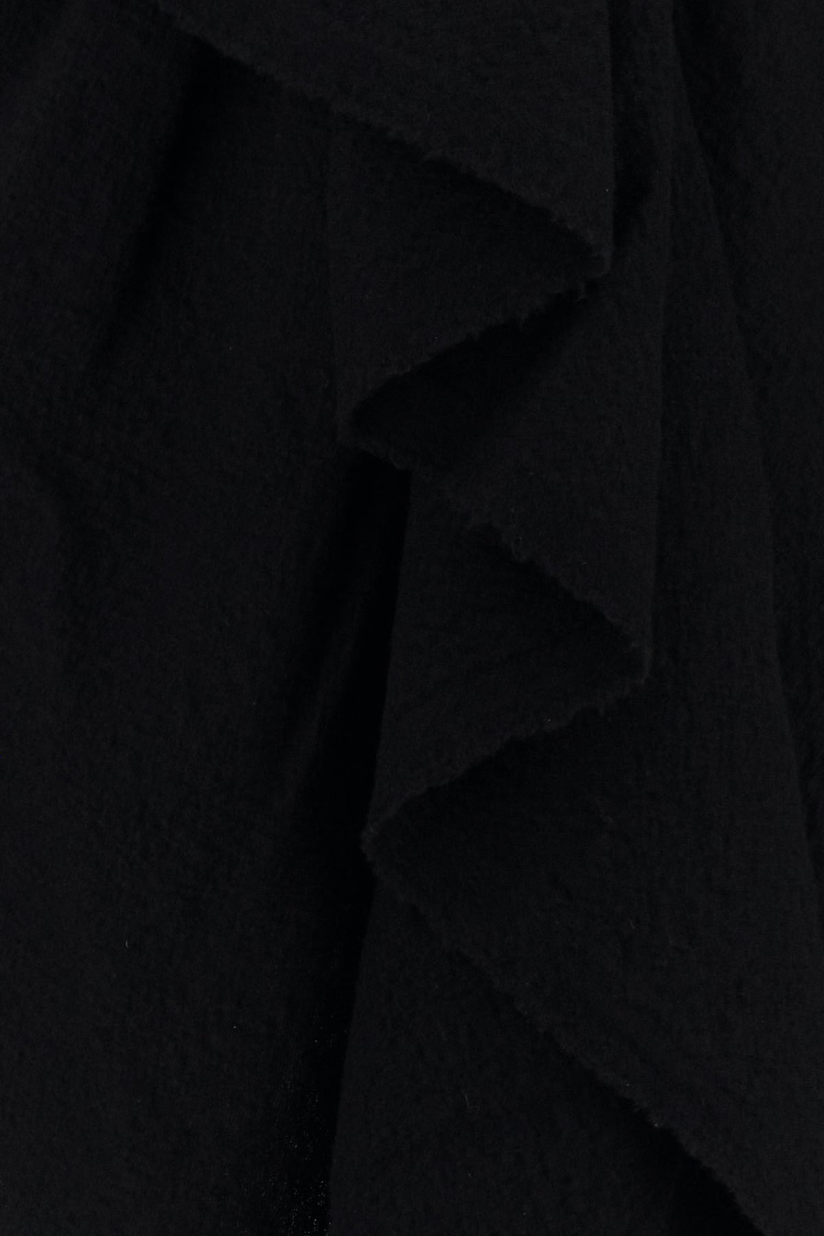 Black wool Tumble blouse - 3