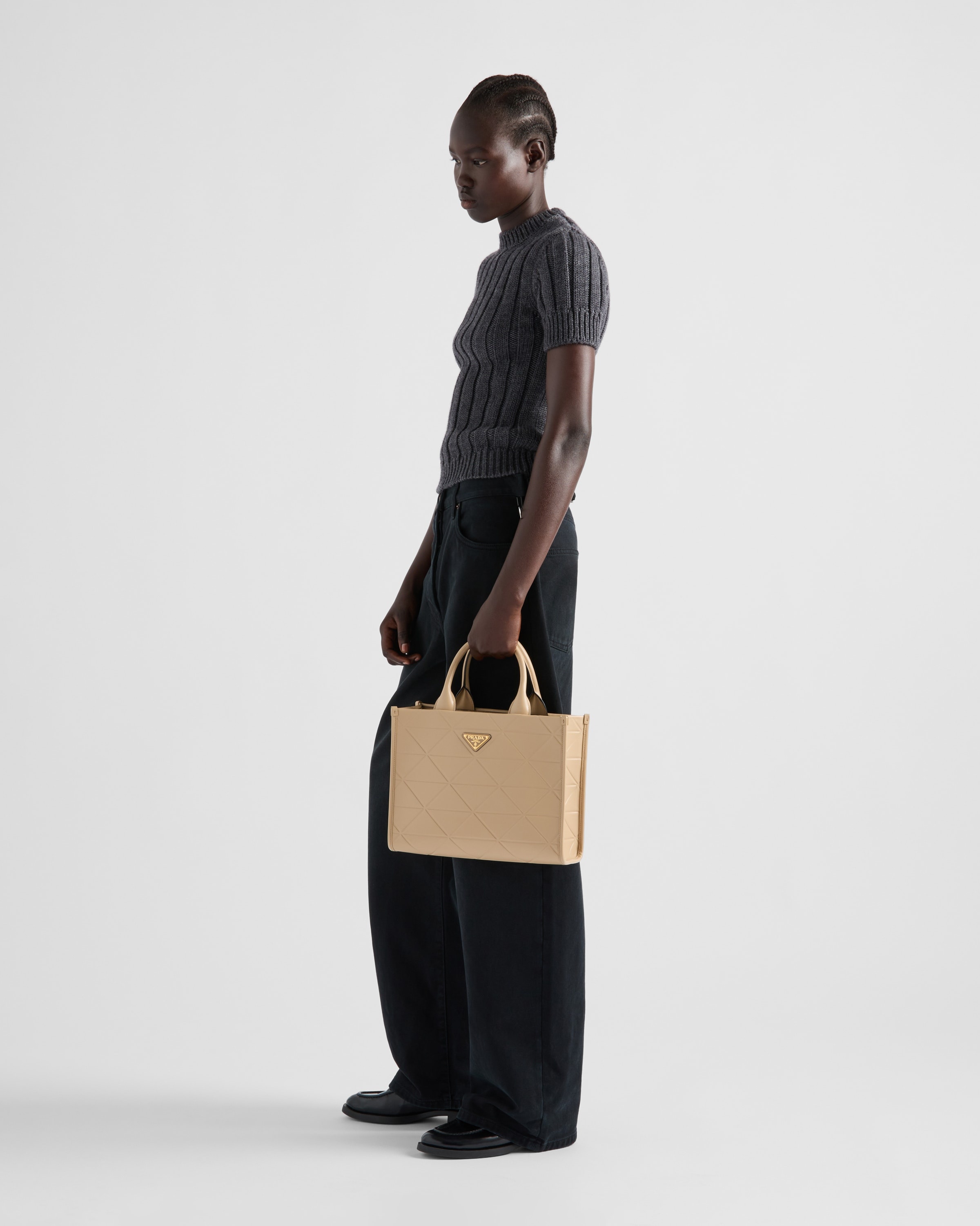 ハンドバッグ Prada Symbole medium leather bag Prada Prada Symbole medium leather bag | prada | REVERSIBLE