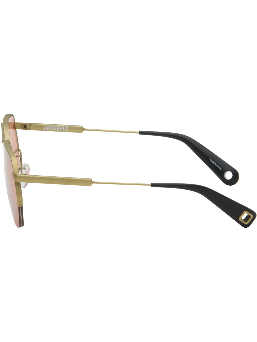Gold La Croisière 'The Aviador' Sunglasses - 3