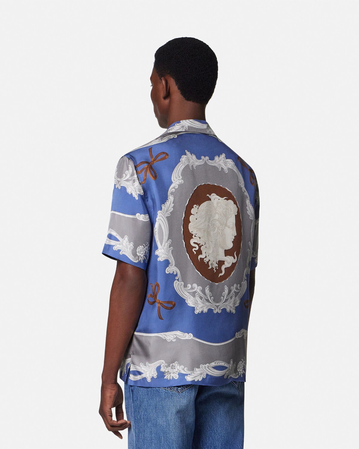 Cameo Silk Shirt - 5