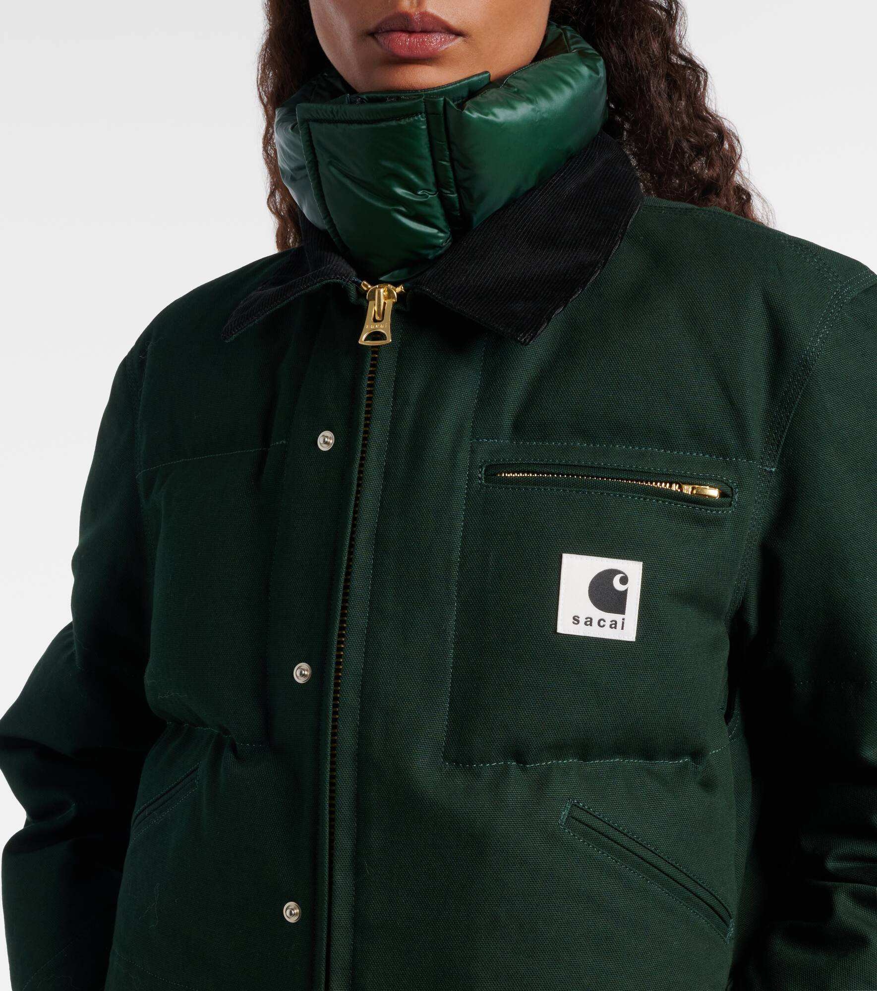 x Carhartt cotton-blend down jacket - 6