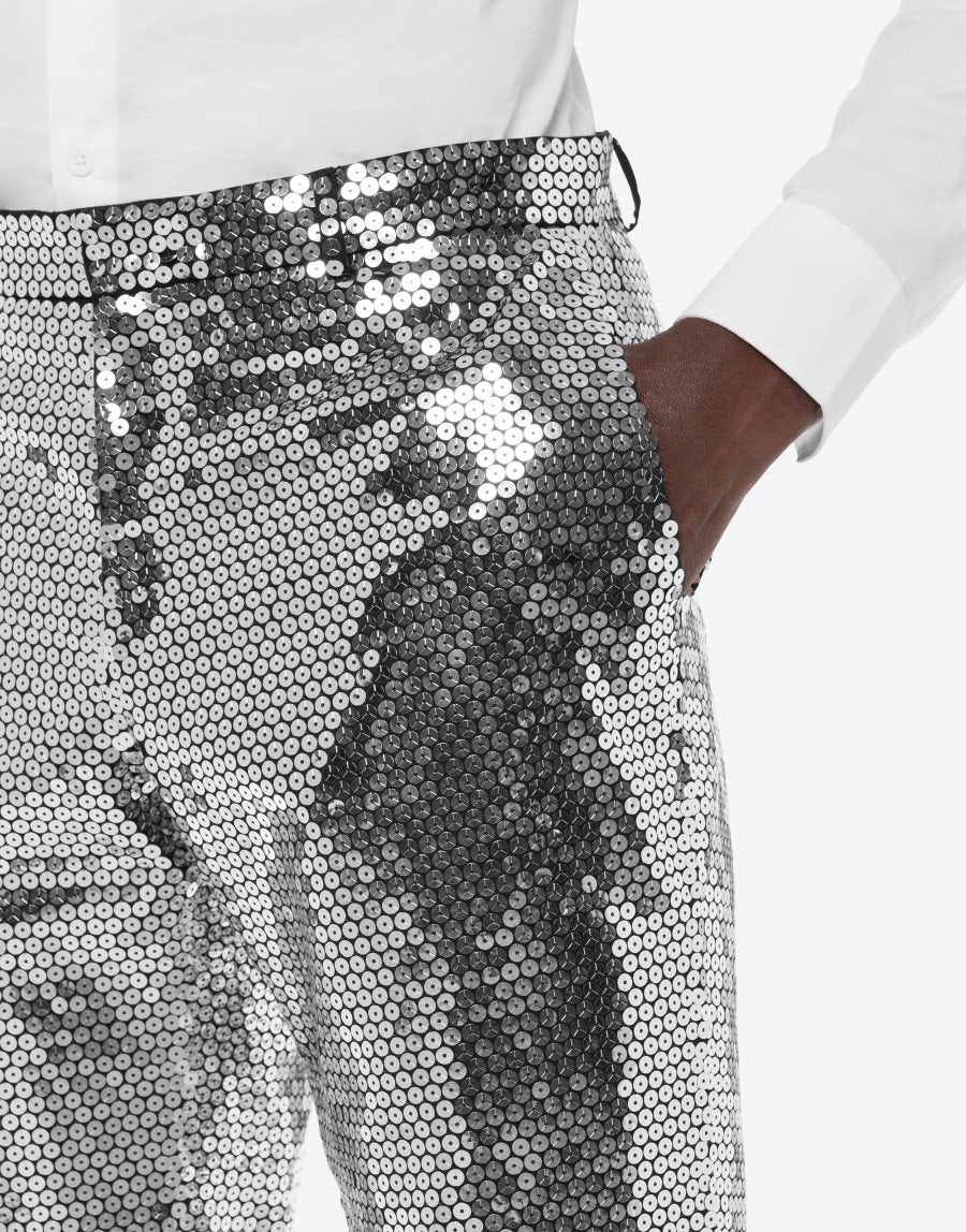 SEQUIN TROUSERS - 4
