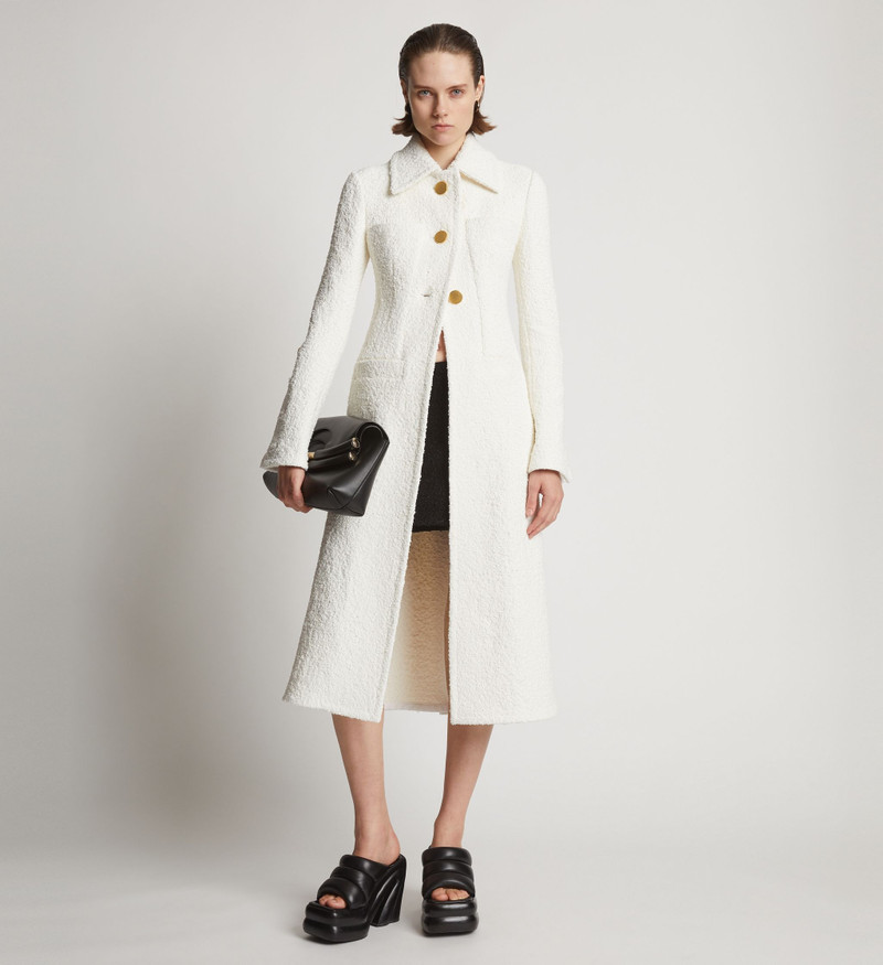 Proenza Schouler Stretch Boucle Coat outlook