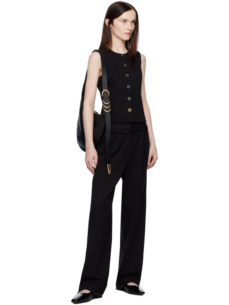 rag & bone Black Irina Ponte Vest outlook