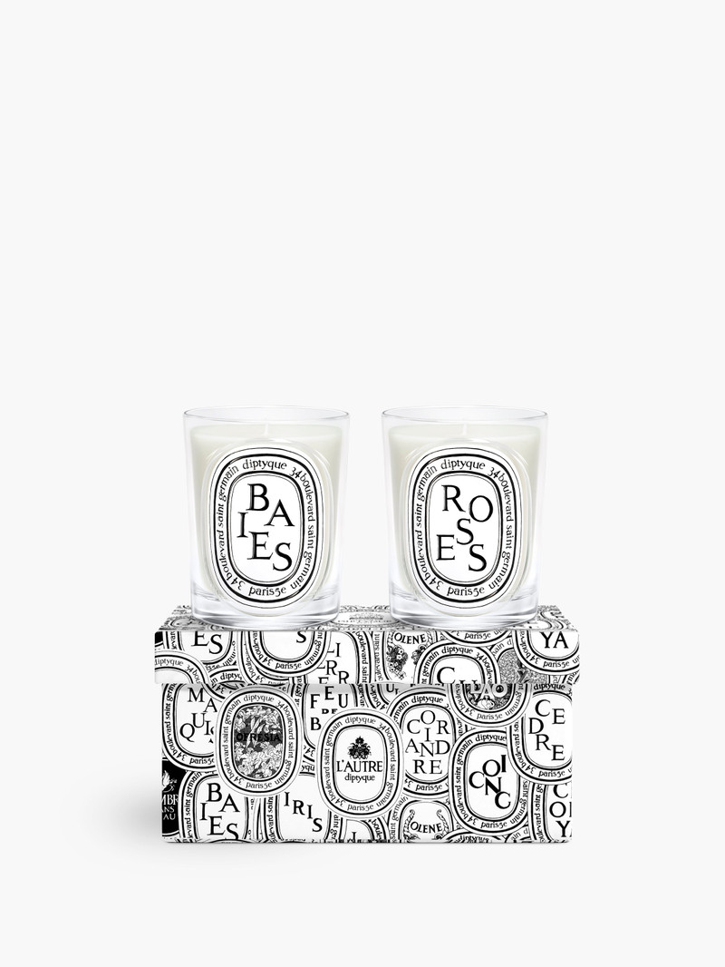 Set of 2 classic candles - To compose 1