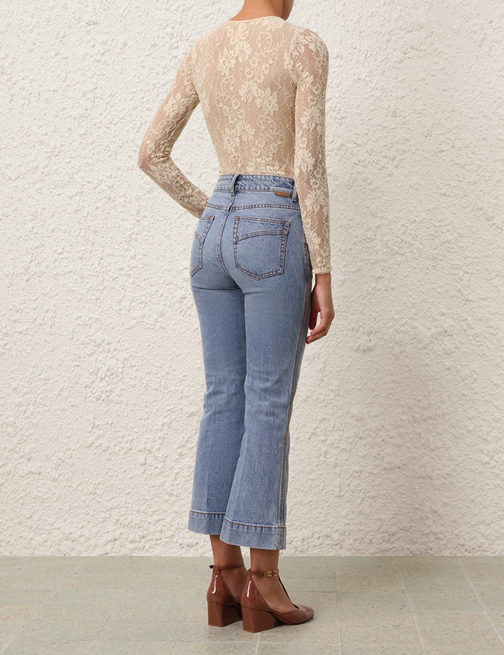 CROPPED FLARE JEAN - 4