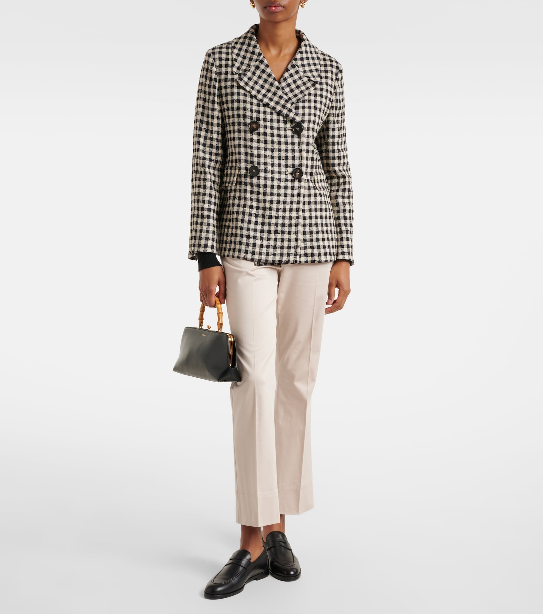 Felice cotton-blend wide-leg pants - 2