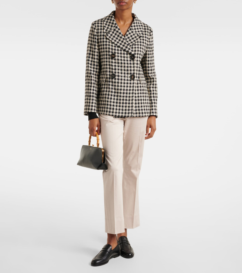'S Max Mara Felice cotton-blend wide-leg pants outlook