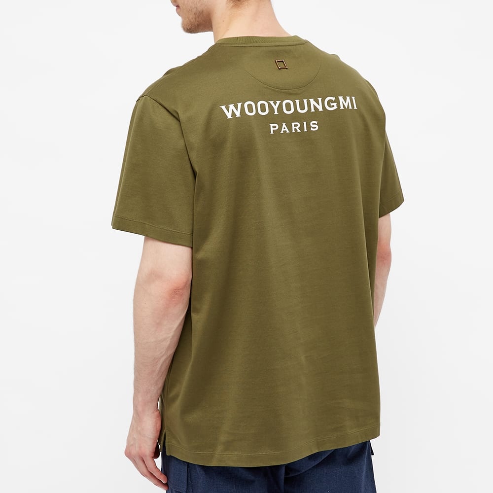 Wooyoungmi Back Logo Tee - 5