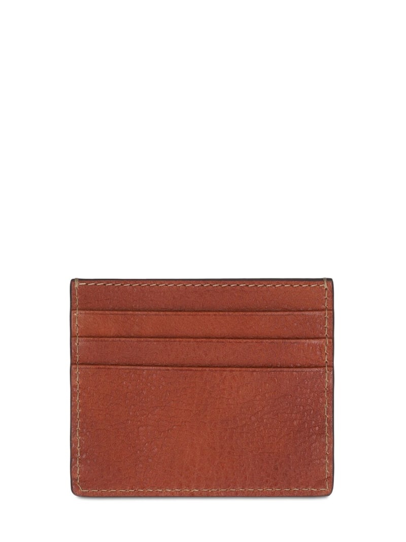 Leather logo card holder - 1