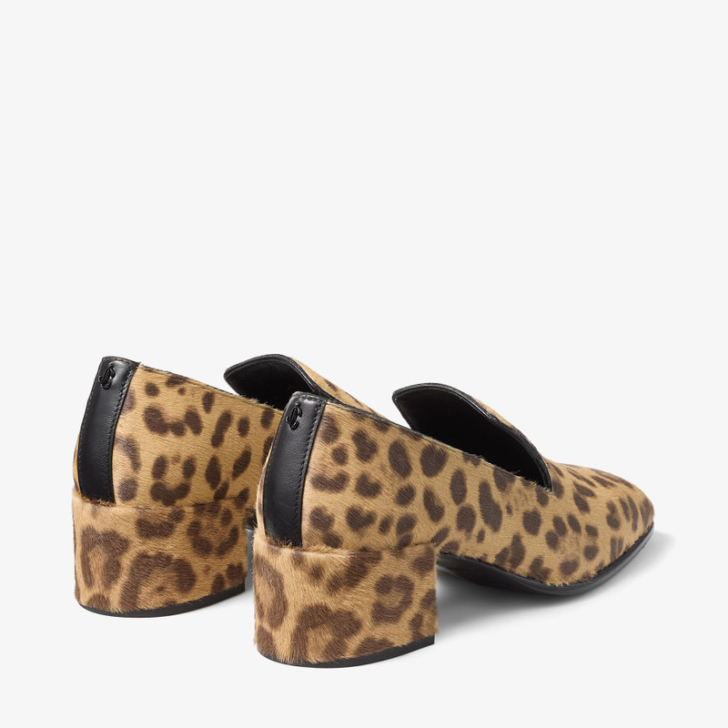 JIMMY CHOO Eliot Slipper 45
Natural Leopard Print Pony Leather Slippers outlook