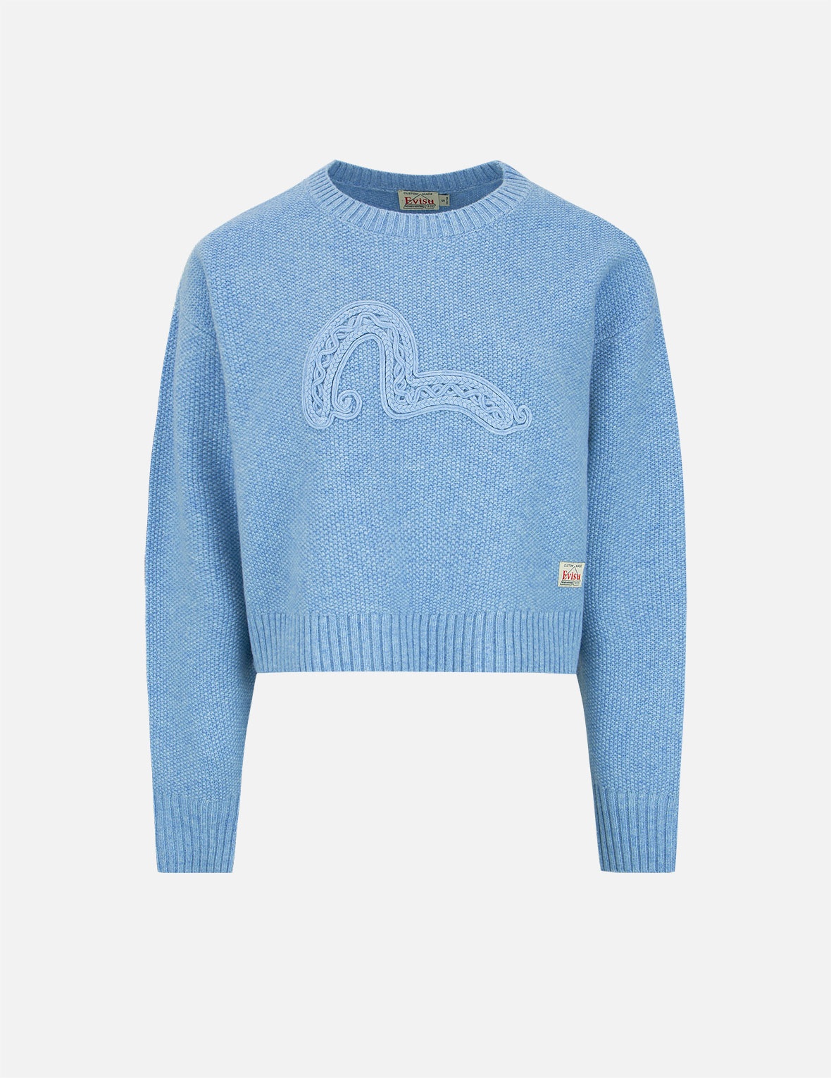 TEXTURE SEAGULL KNITTED SWEATER - 1