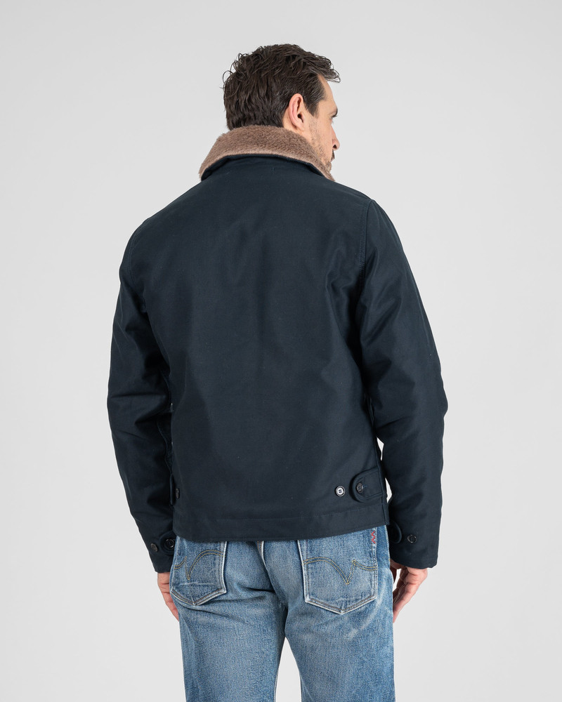 WHIPCORD N1 DECK JACKET - NAVY 4