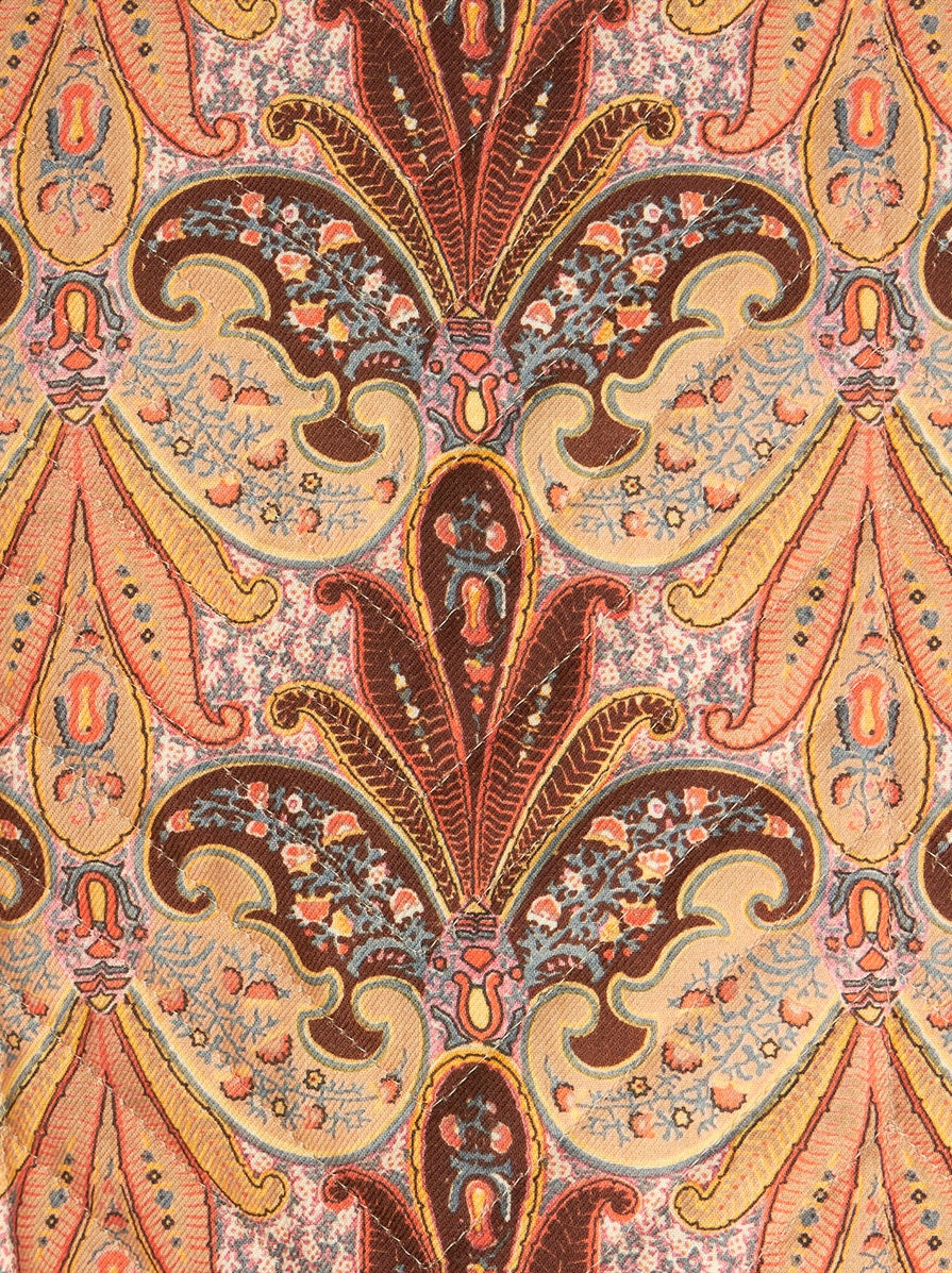 QUILTED SHIRT WITH PAISLEY DESIGN - 6