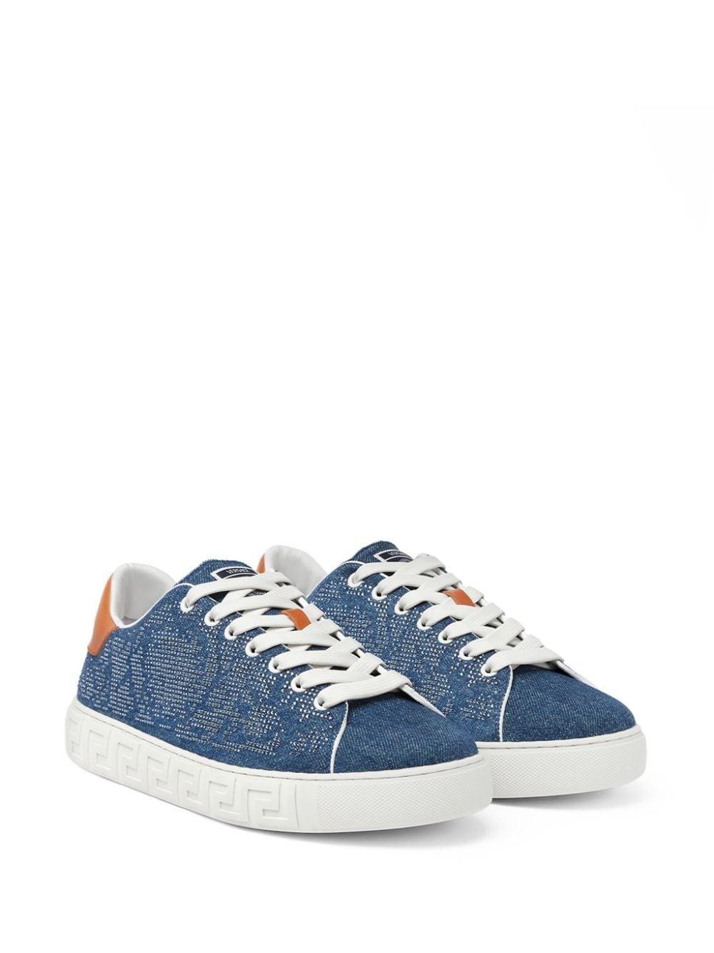 Greca denim sneakers - 2