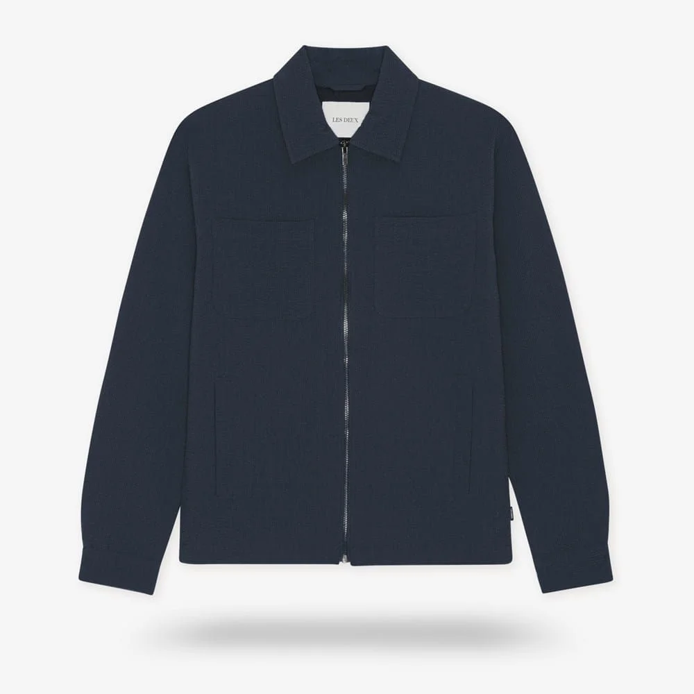 Les Deux Marseille Seersucker Jacket - 1