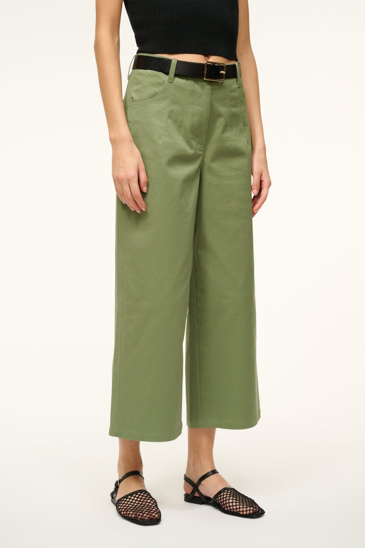 STAUD LUCA PANT MOSS - 3