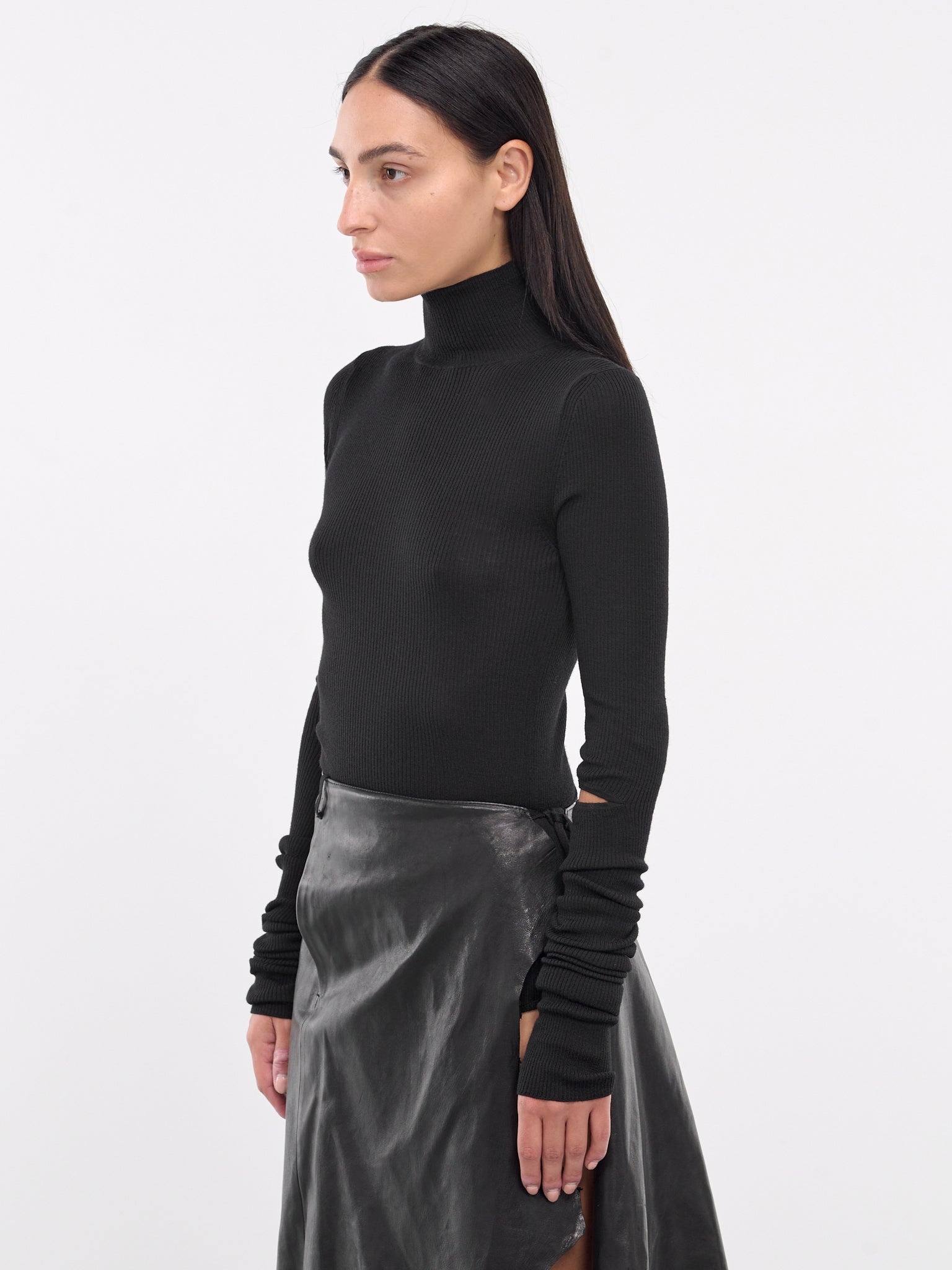 Olenka Ribbed Turtleneck - 2