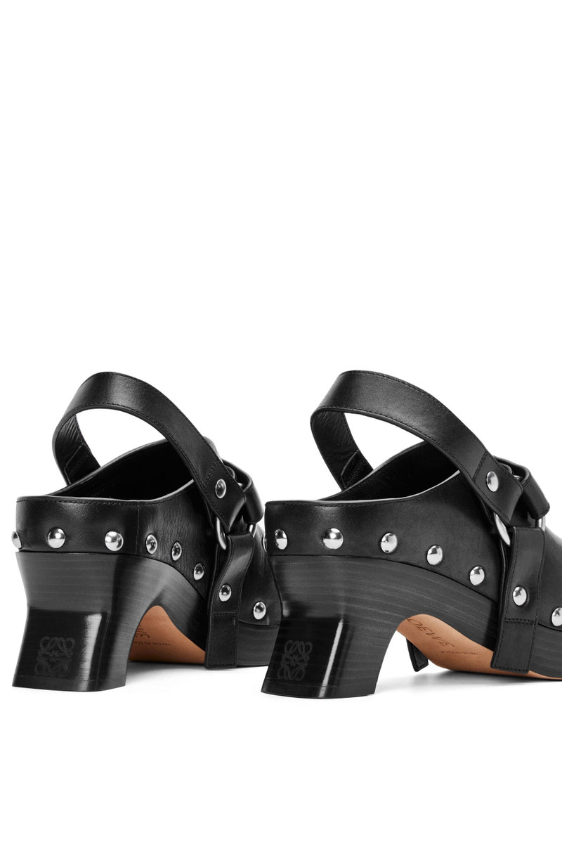 Tacha clog in vegetal calfskin 5