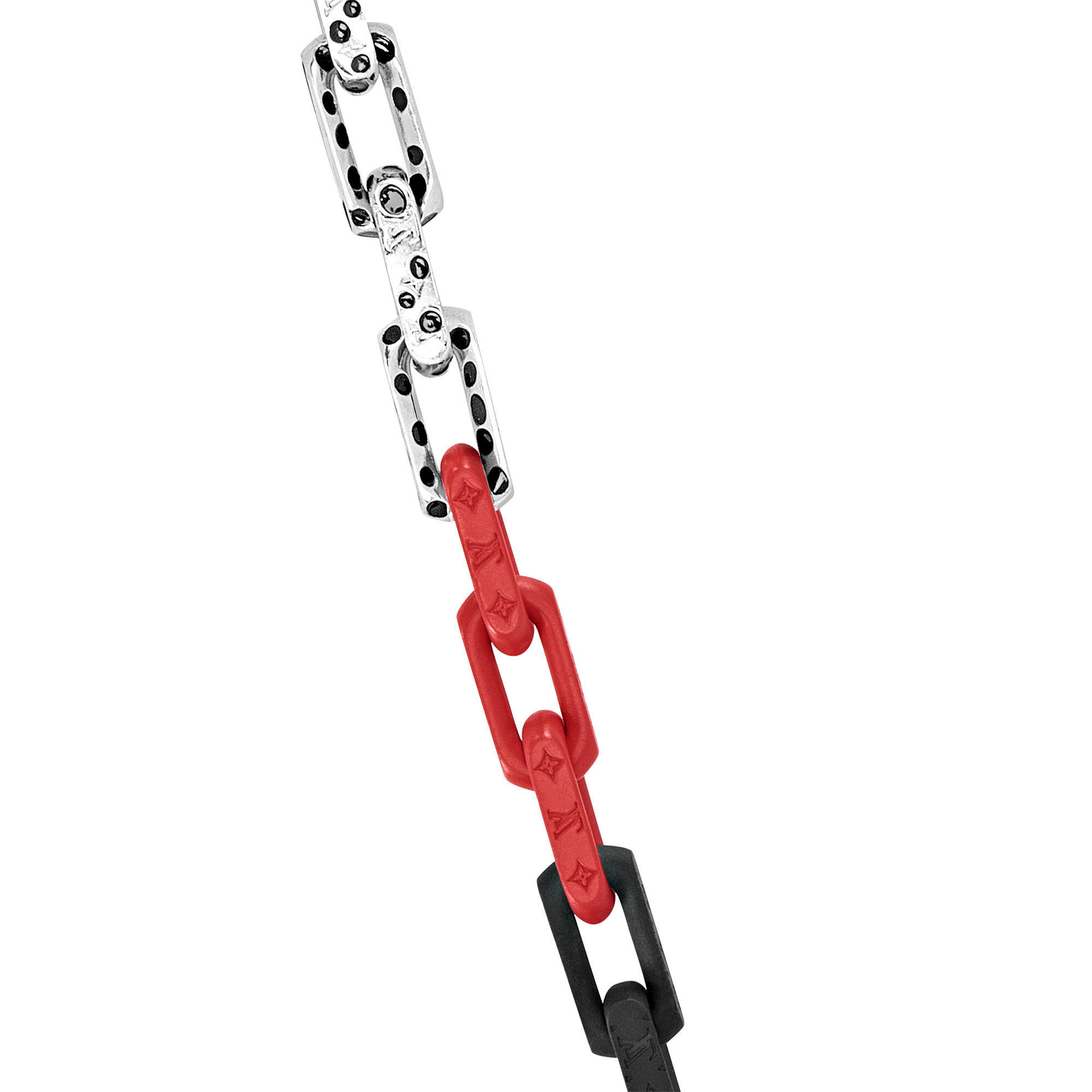LV x YK Monogram Chain Necklace - 4