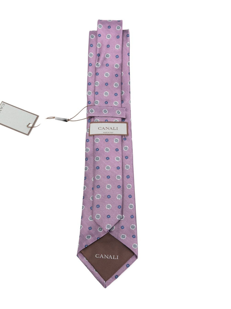 Canali floral tie outlook