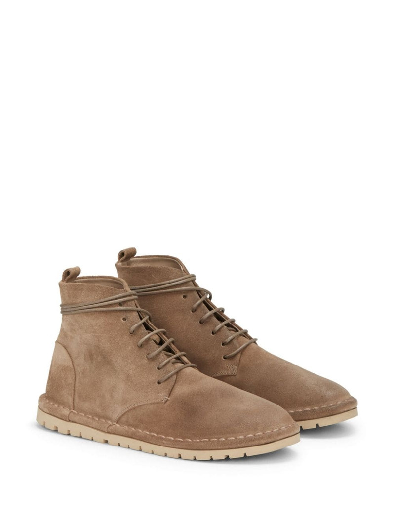 Marsèll suede lace-up boots outlook