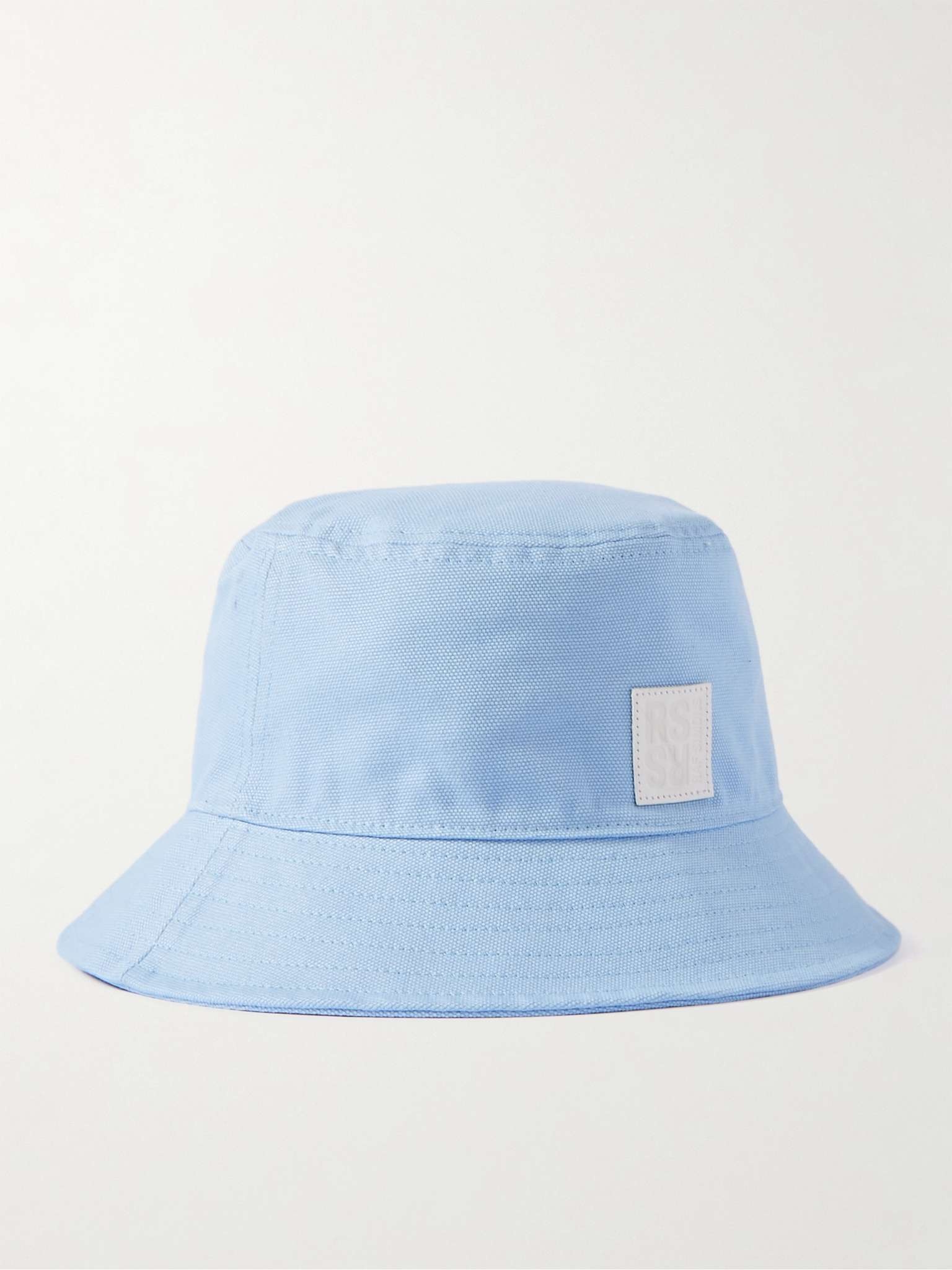 Logo-Appliquéd Cotton-Canvas Bucket Hat - 1