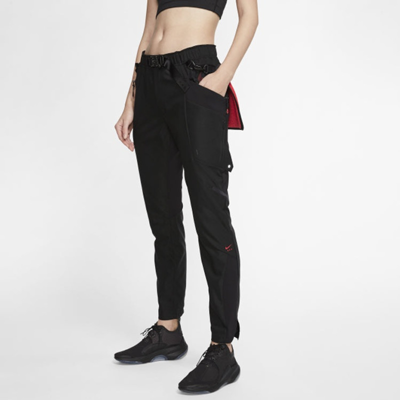 Nike (WMNS) Nike x Matthew Williams Pant 'Black Red' CK1545-010 outlook