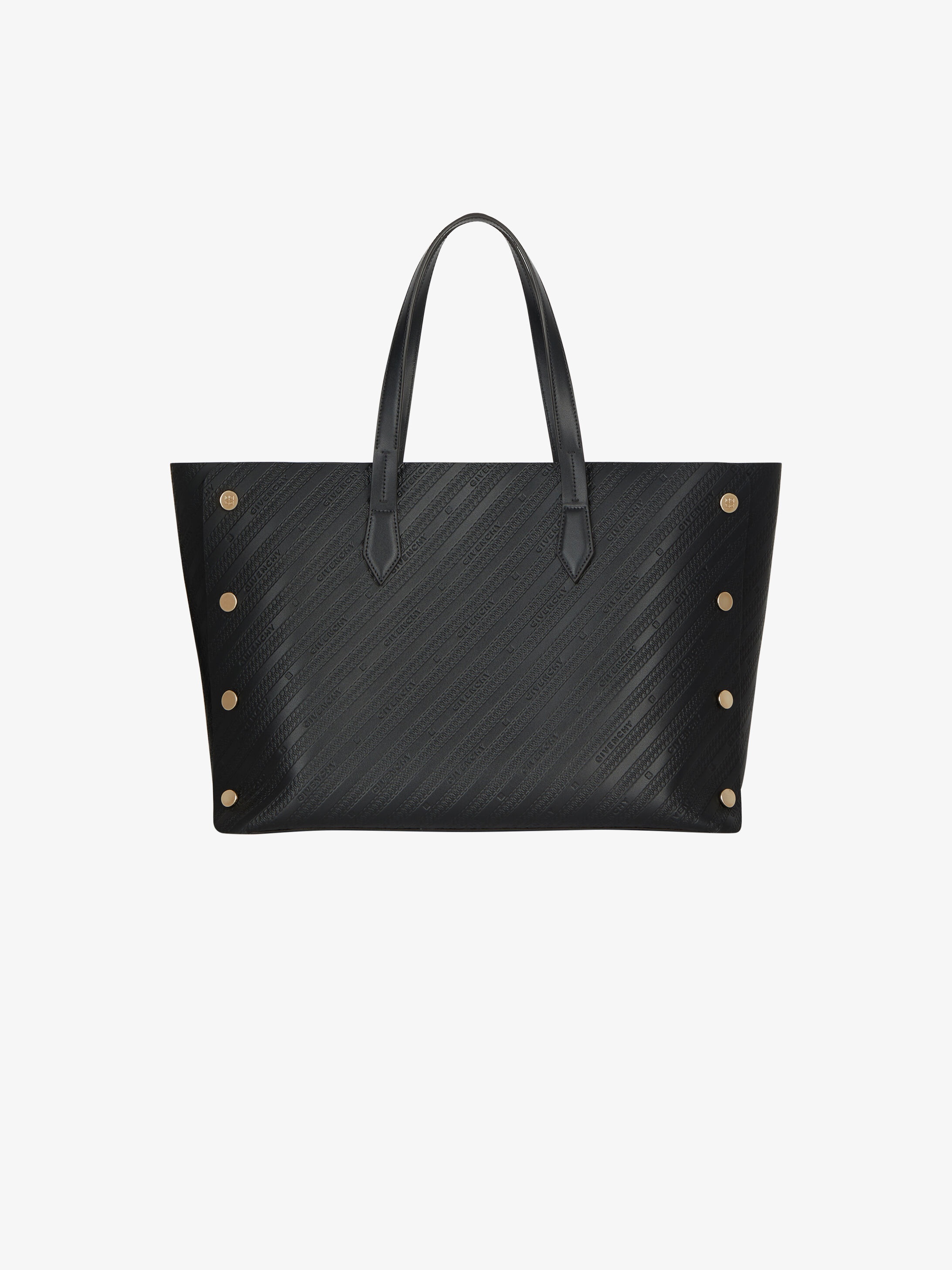 Medium Bond shopper in GIVENCHY chain embossed leather - 1