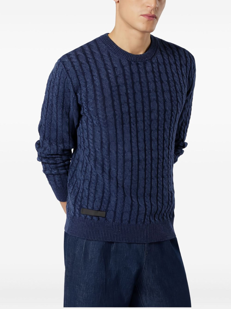 SEASE cable-knit sweater outlook