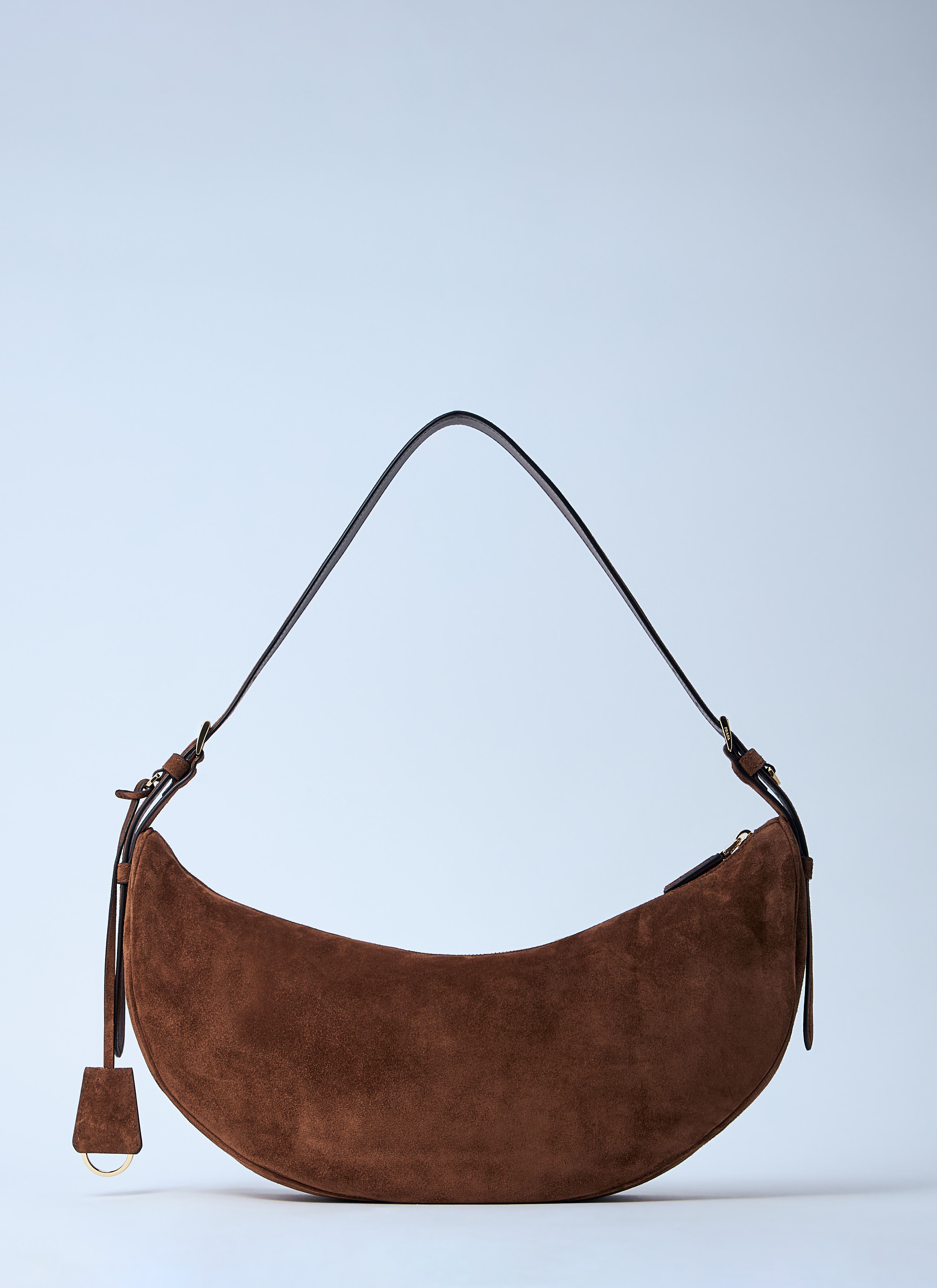 Small Suede Shoulder Bag - 3