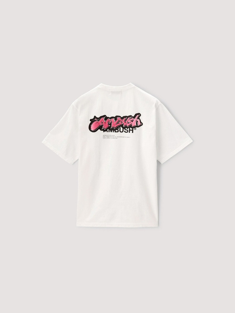 OVER DYE STRICKERS LOGO T-SHIRT 1