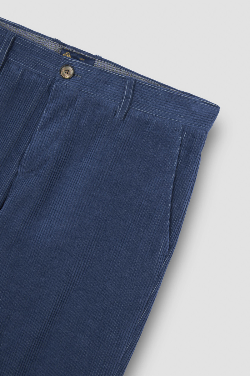 COTTON VELVET AND CASHMERE CHINO PANTS 5