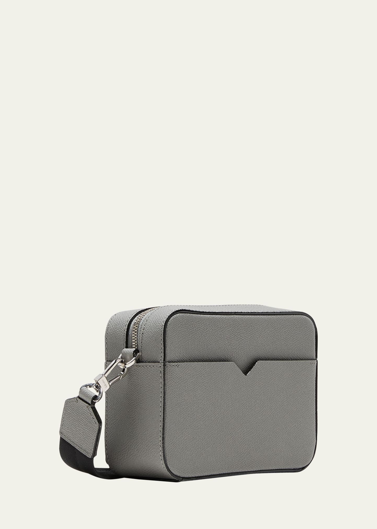 Men's Reporter Calfskin Crossbody Bag - 3