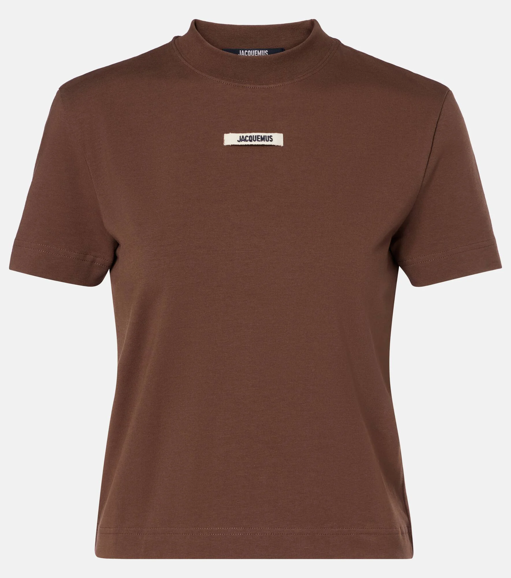 Logo cotton-blend jersey top - 1