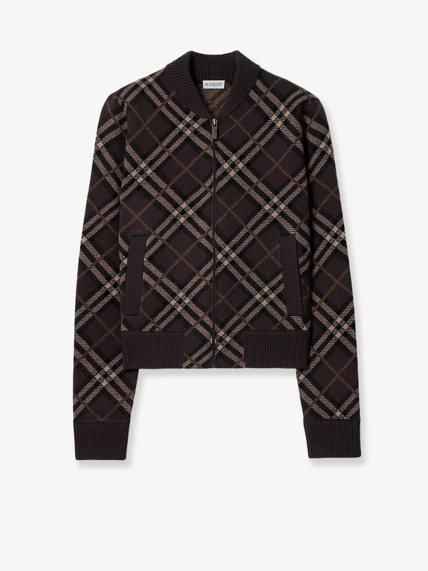 Burberry Gene Wool And Cashmere Cardigan - 1