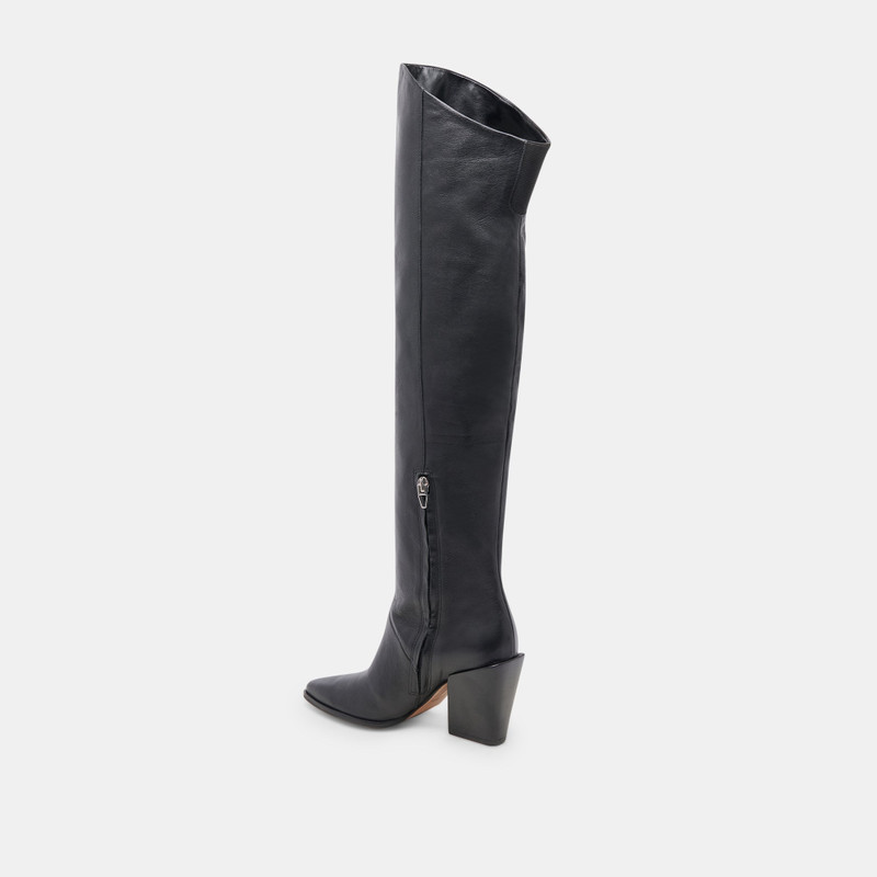 LUPIN BOOTS BLACK LEATHER 9