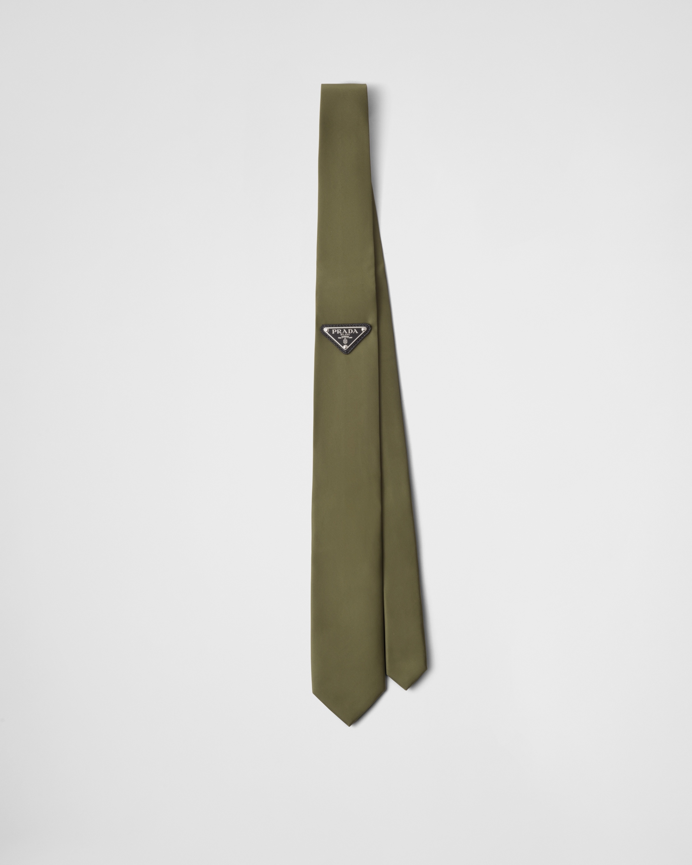 Re-Nylon gabardine tie - 1