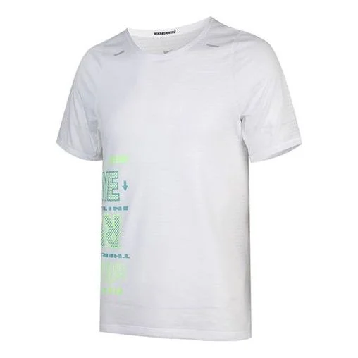 Nike Rise 365 Future Fast Nike Run Running Short Sleeve White CK0678-100 - 1