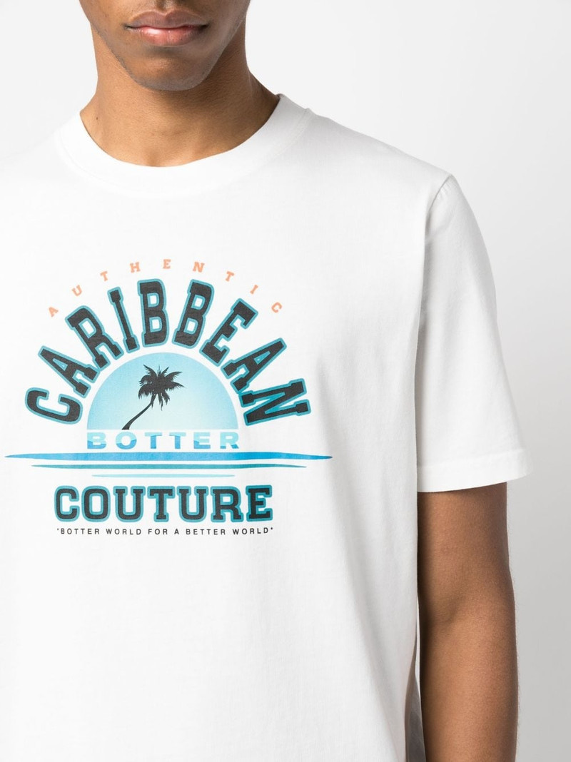 graphic-print short-sleeve T-shirt 5