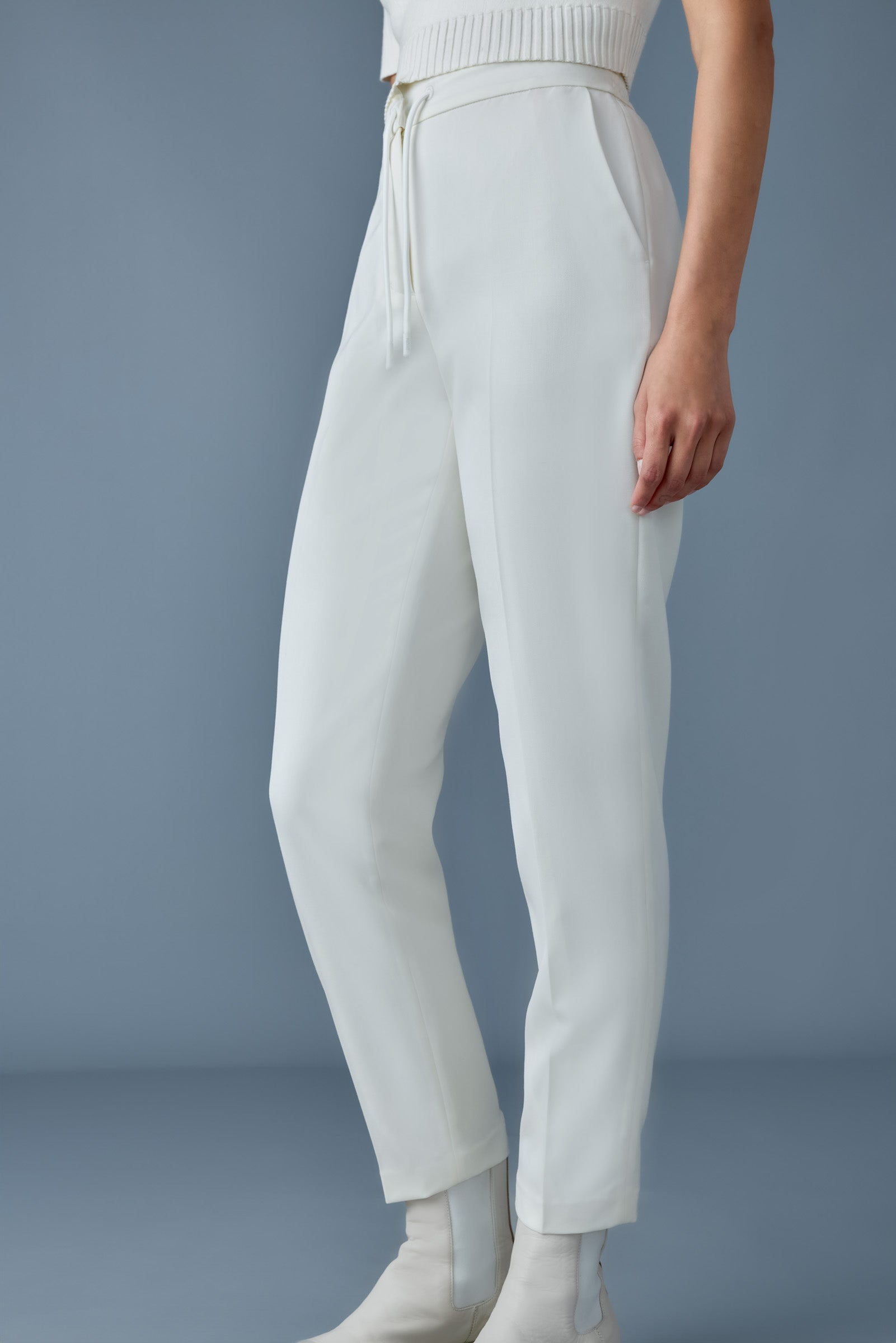 NIDYA Wool half-lined pants - 5