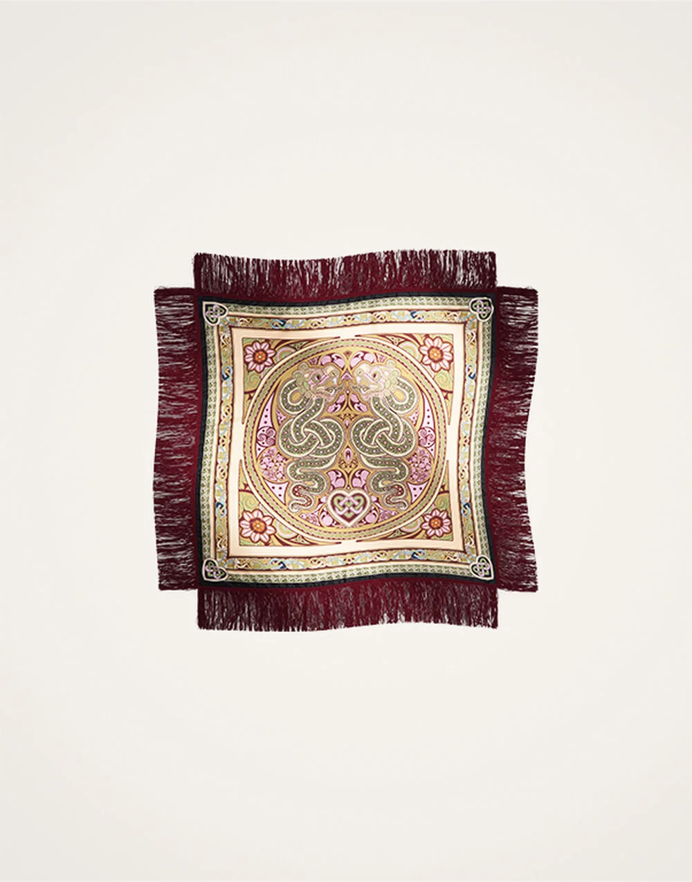 Reversible Fringe Foulard 90 - 1