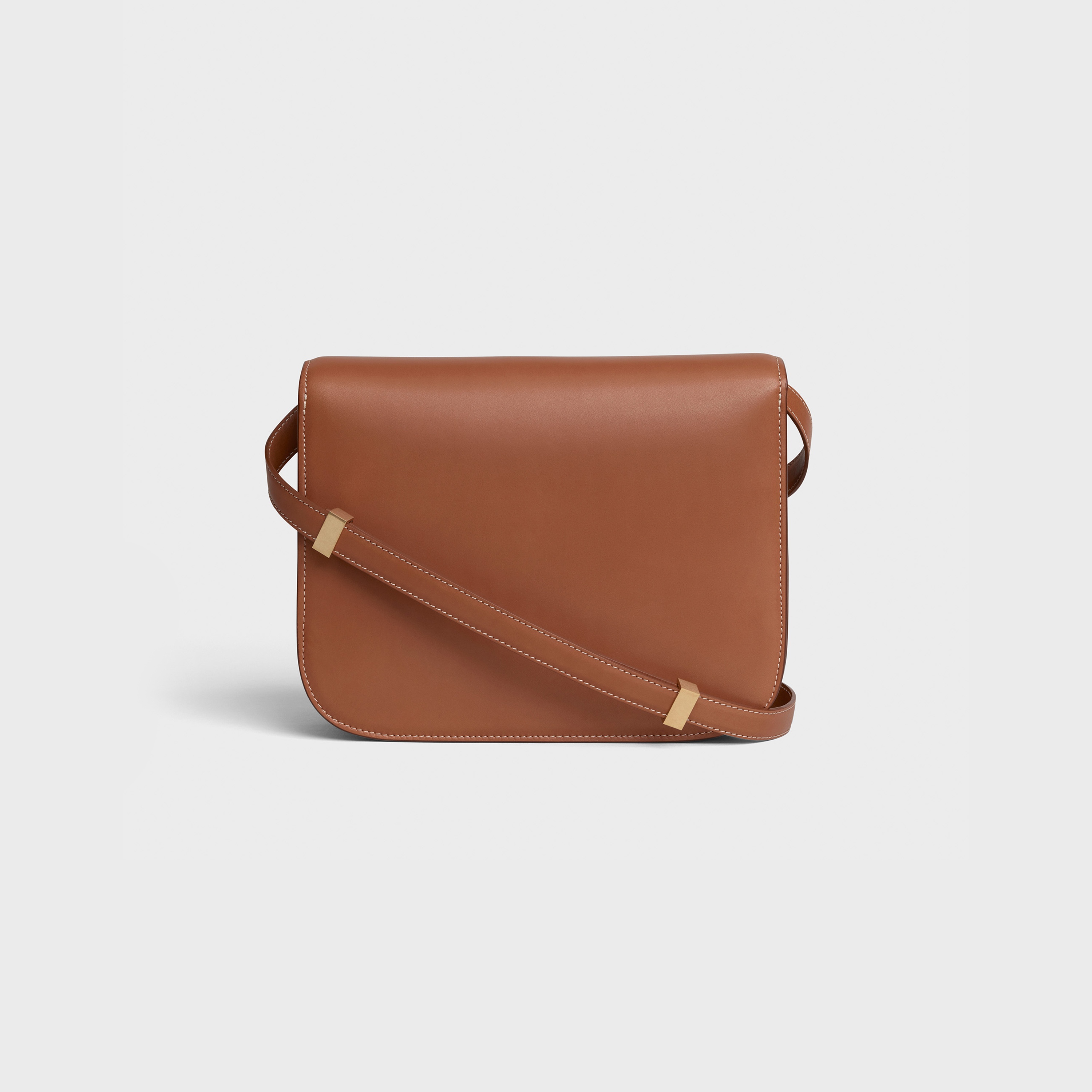 Medium Classic bag in natural calfskin - 3