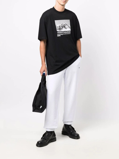 MSGM Vertigine graphic-print T-shirt outlook