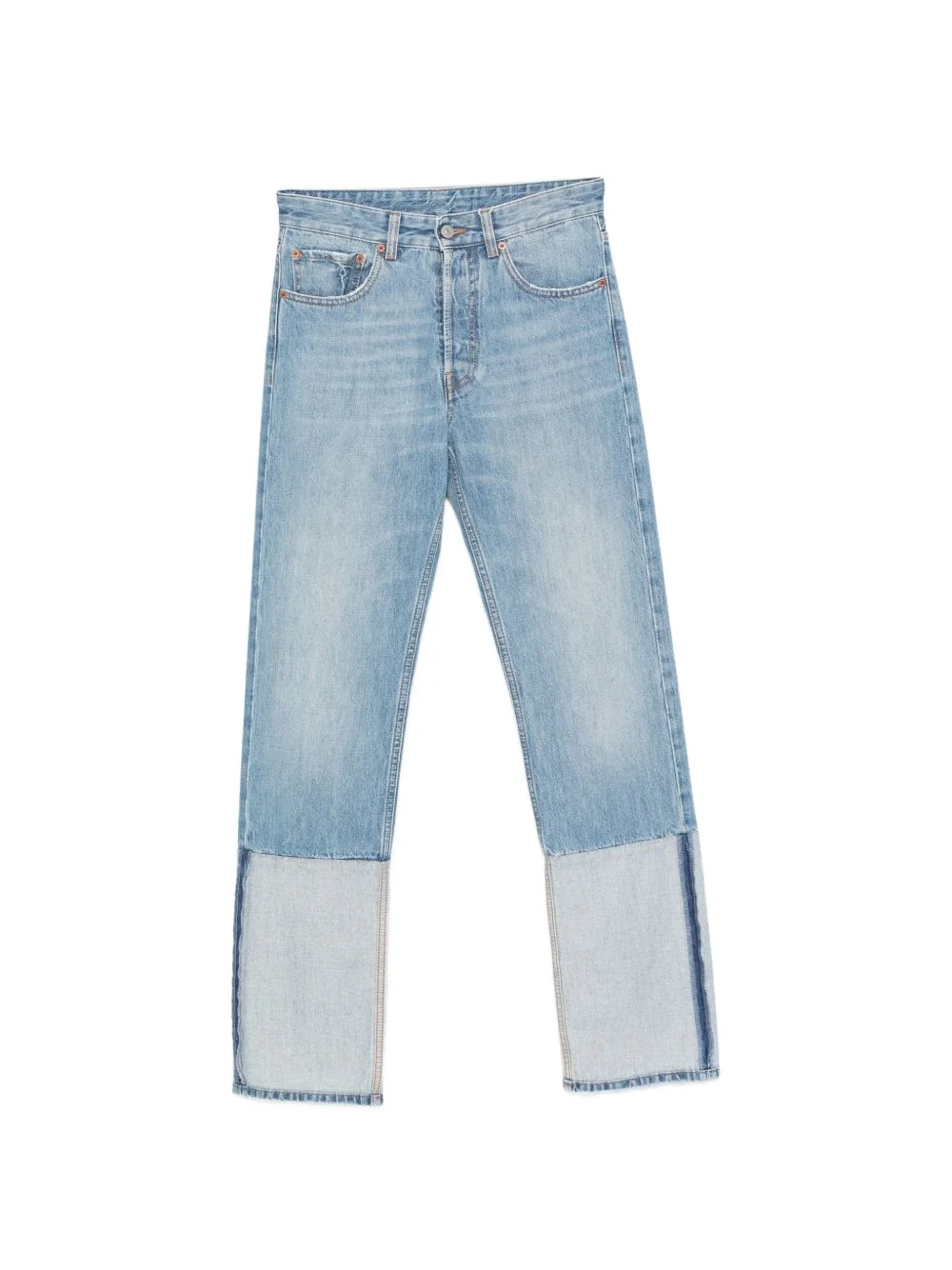patchwork jeans - 1