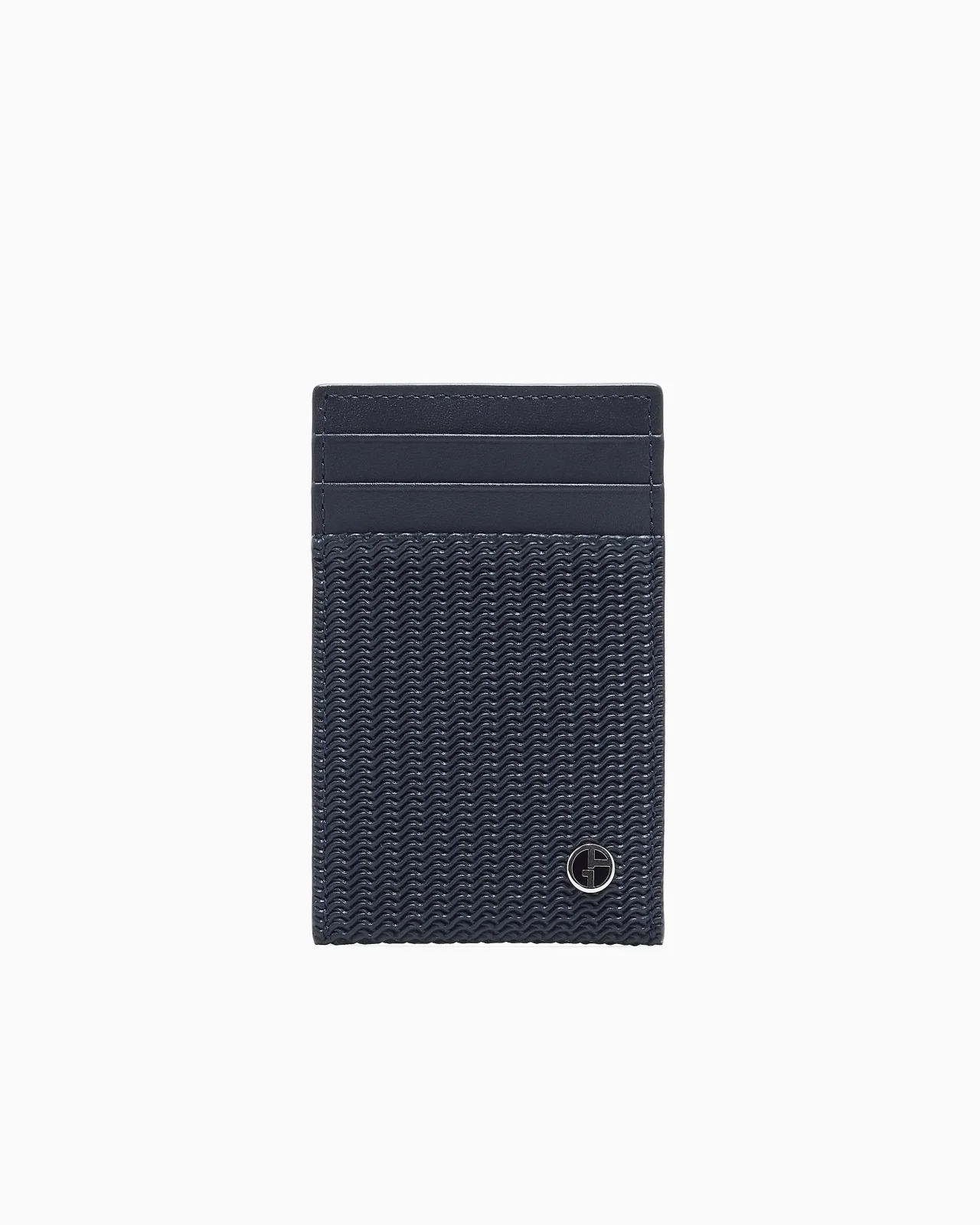 CARD HOLDER IN EMBOSSED LEATHER - 1