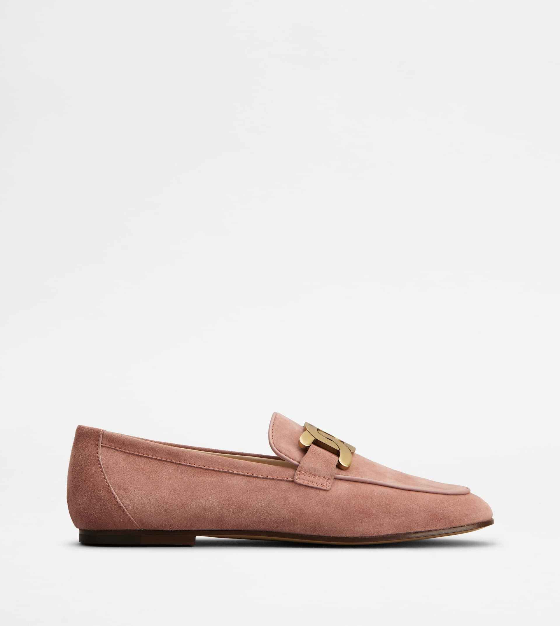 KATE LOAFERS IN SUEDE - PINK - 1