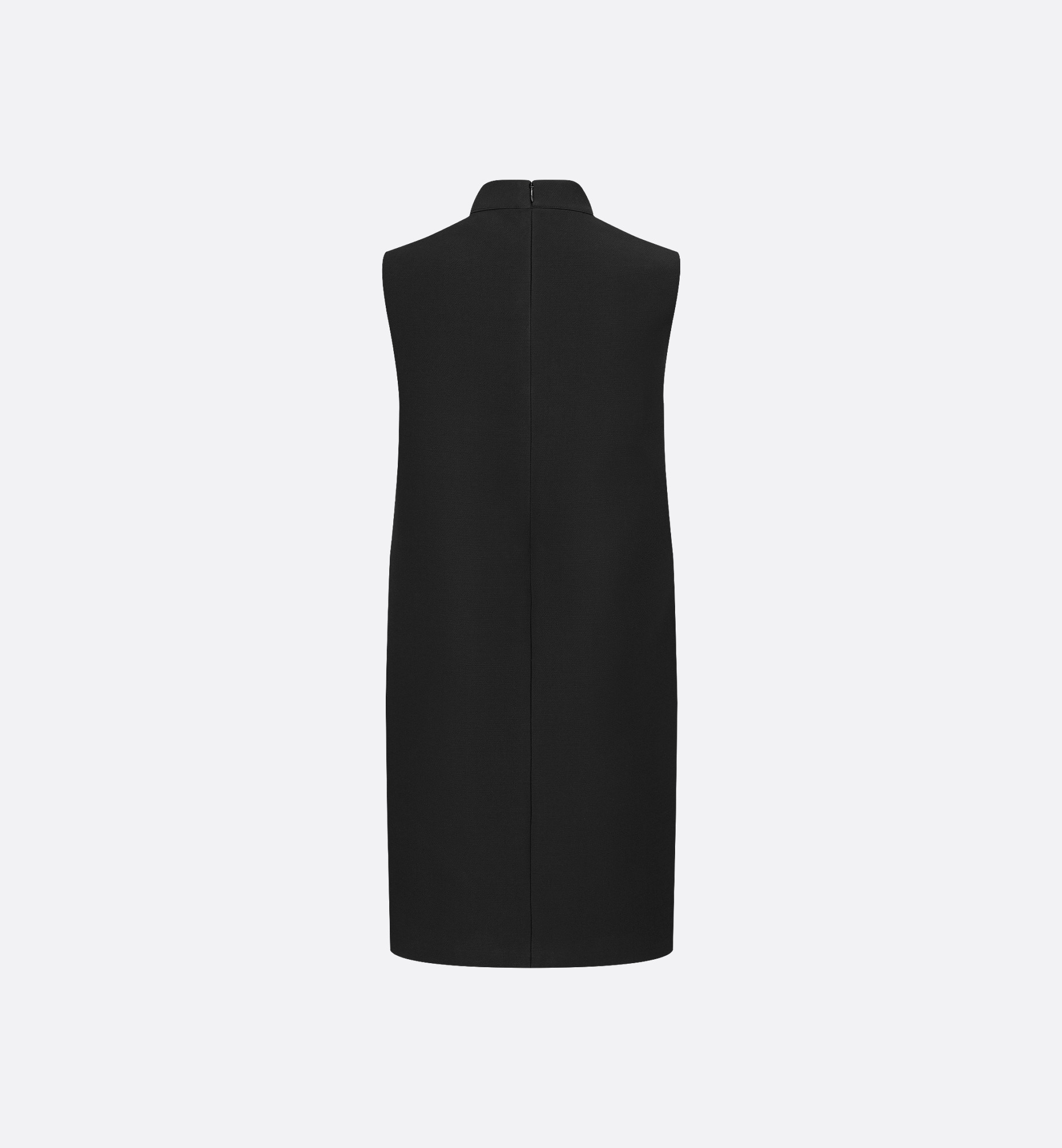 Short Dress with 'CD' Buttons - 4